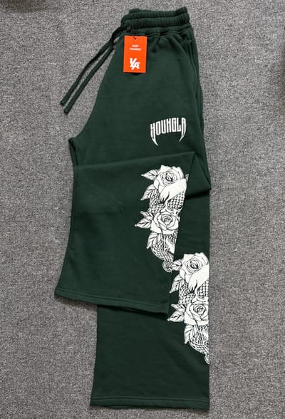 Bottle Green young*LA down collection oversized Joggers_img_0