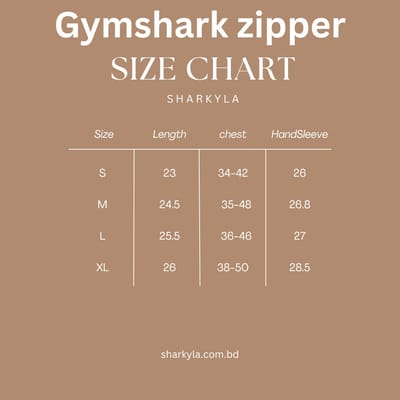 Gym*shark Zipper compression ( Unisex )_img_4