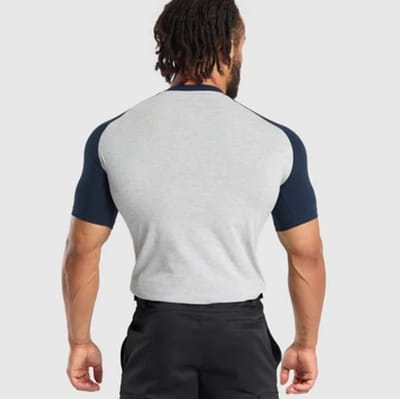 Muscle fit Gym*shark Half Sleeve T shirt_img_4