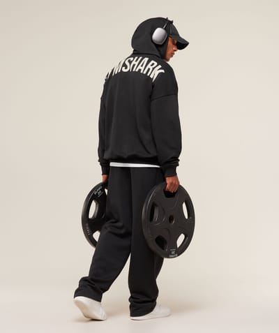 Gym*shark oversized hoodie white print_img_2